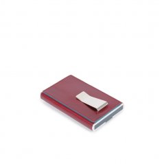 Compact wallet per carte di credito con sliding sy