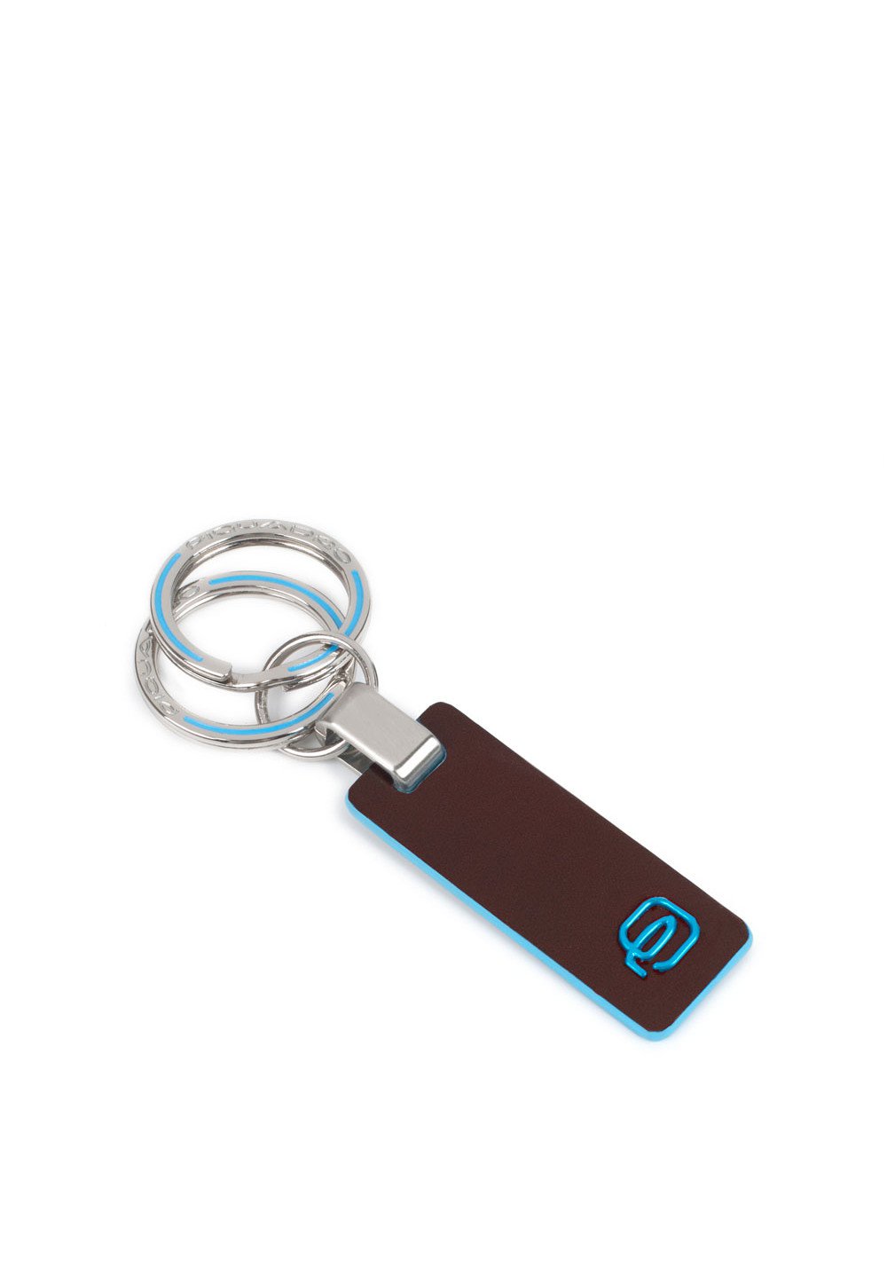 Portachiavi con inserto in pelle Blue Square Piquadro - MYLILLY