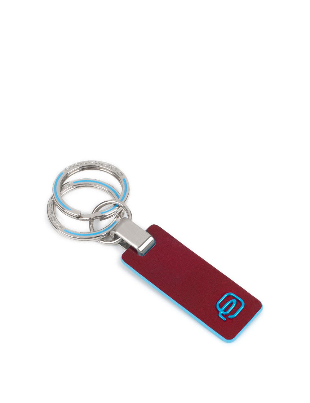 Portachiavi con inserto in pelle Blue Square Piquadro - MYLILLY