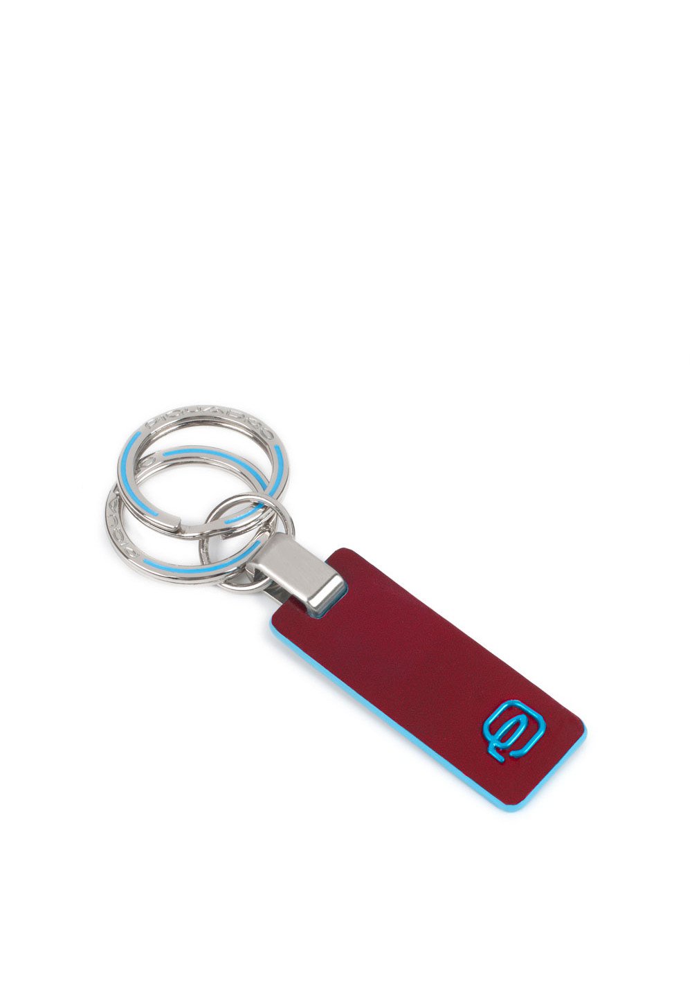 Portachiavi con inserto in pelle Blue Square Piquadro - MYLILLY