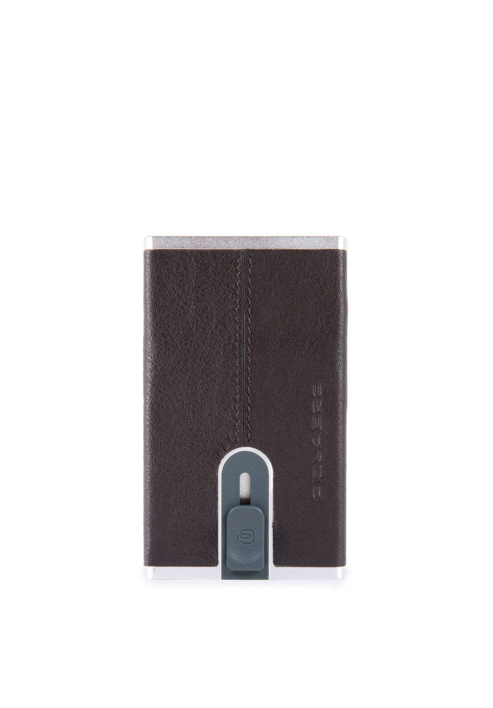 Porta carte di credito Black Square Piquadro con sliding system