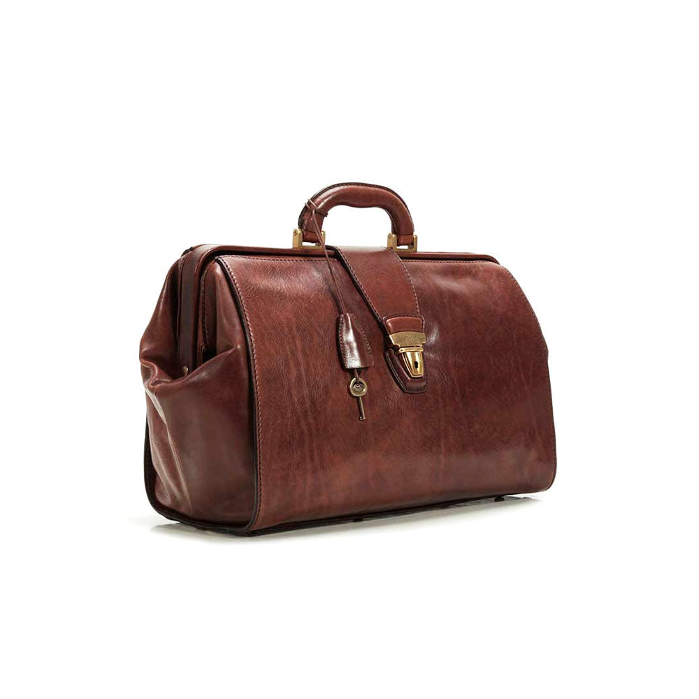Borsa Medico Story in cuoio The Bridge