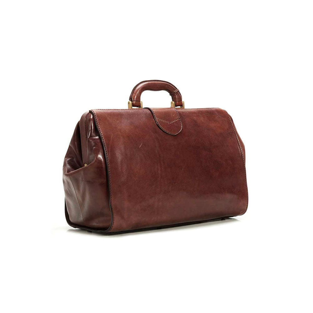 Borsa Medico Story in cuoio The Bridge