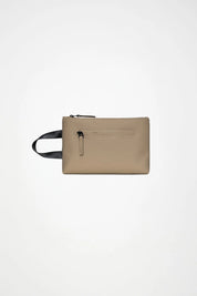 Large Rains 2-zip cosmetic bag, unisex travel beauty case with spacious interior and waterproof design.