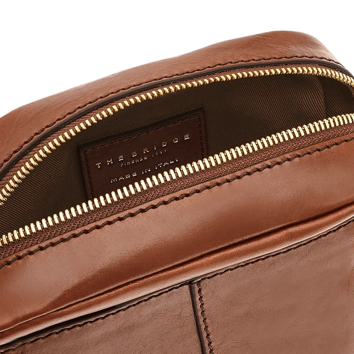 The Bridge Vespucci Leather Bag