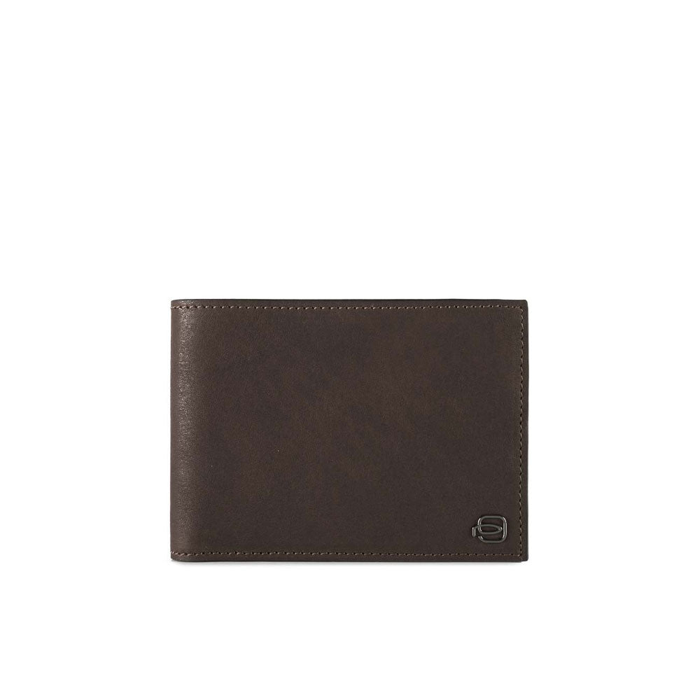 Wallet Black Square in leather Piquadro