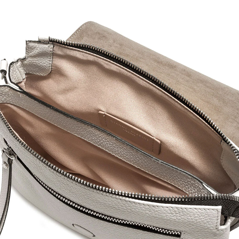 Borsa a spalla Bodybag Three in pelle Gianni Chiarini