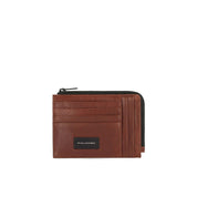 Card holder Harper in leather Piquadro