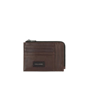 Card holder Harper in leather Piquadro