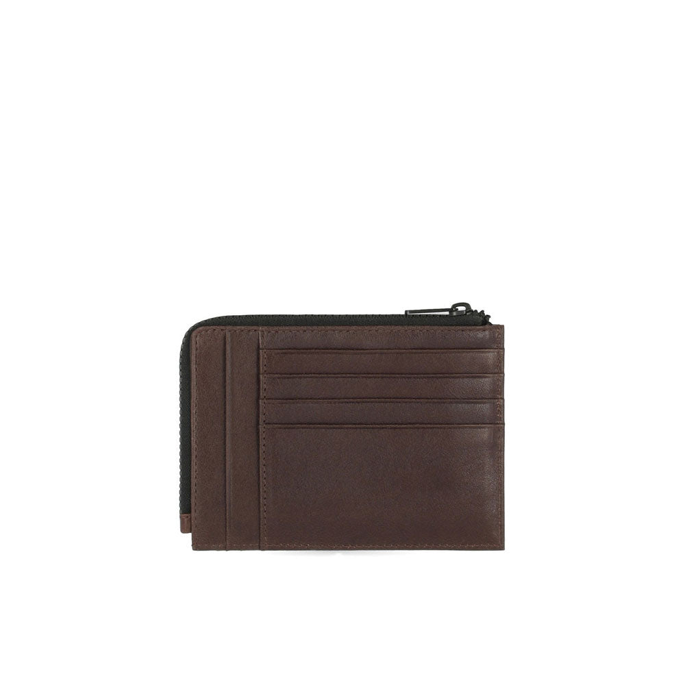 Card holder Harper in leather Piquadro