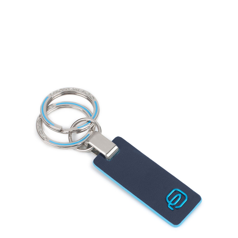 Portachiavi con inserto in pelle Blue Square Piquadro - MYLILLY