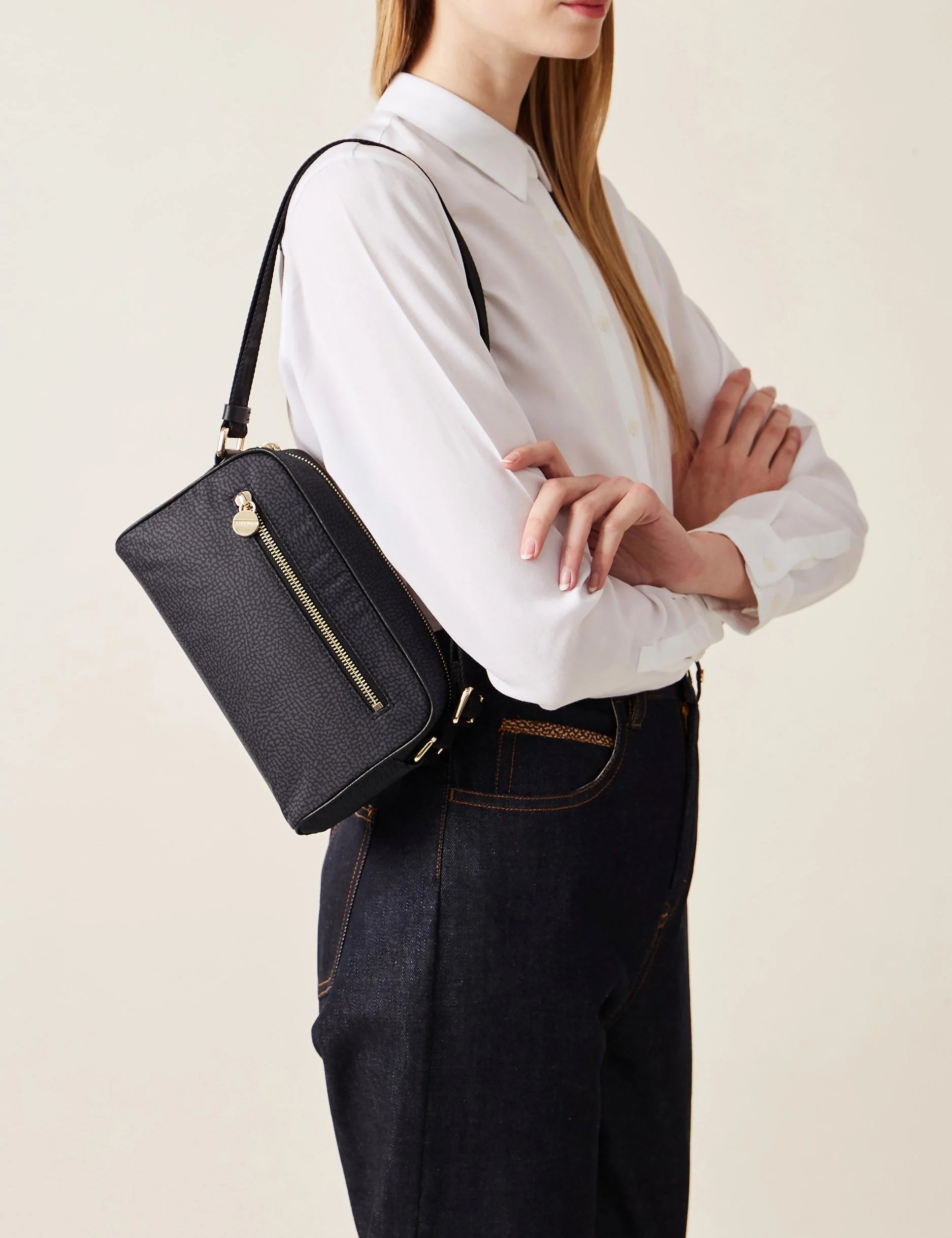 Camera Case Small Eco Line Borbonese - MYLILLY