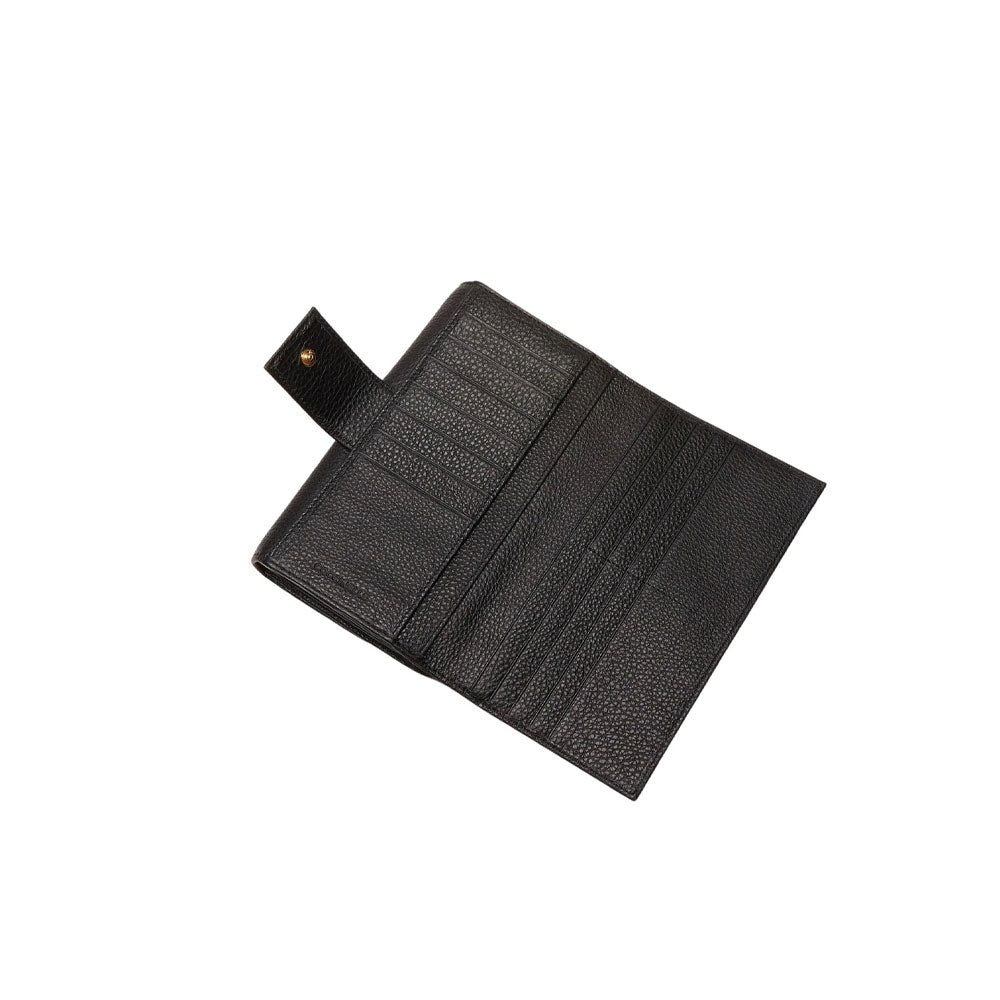 Metallic Soft wallet in Coccinelle leather