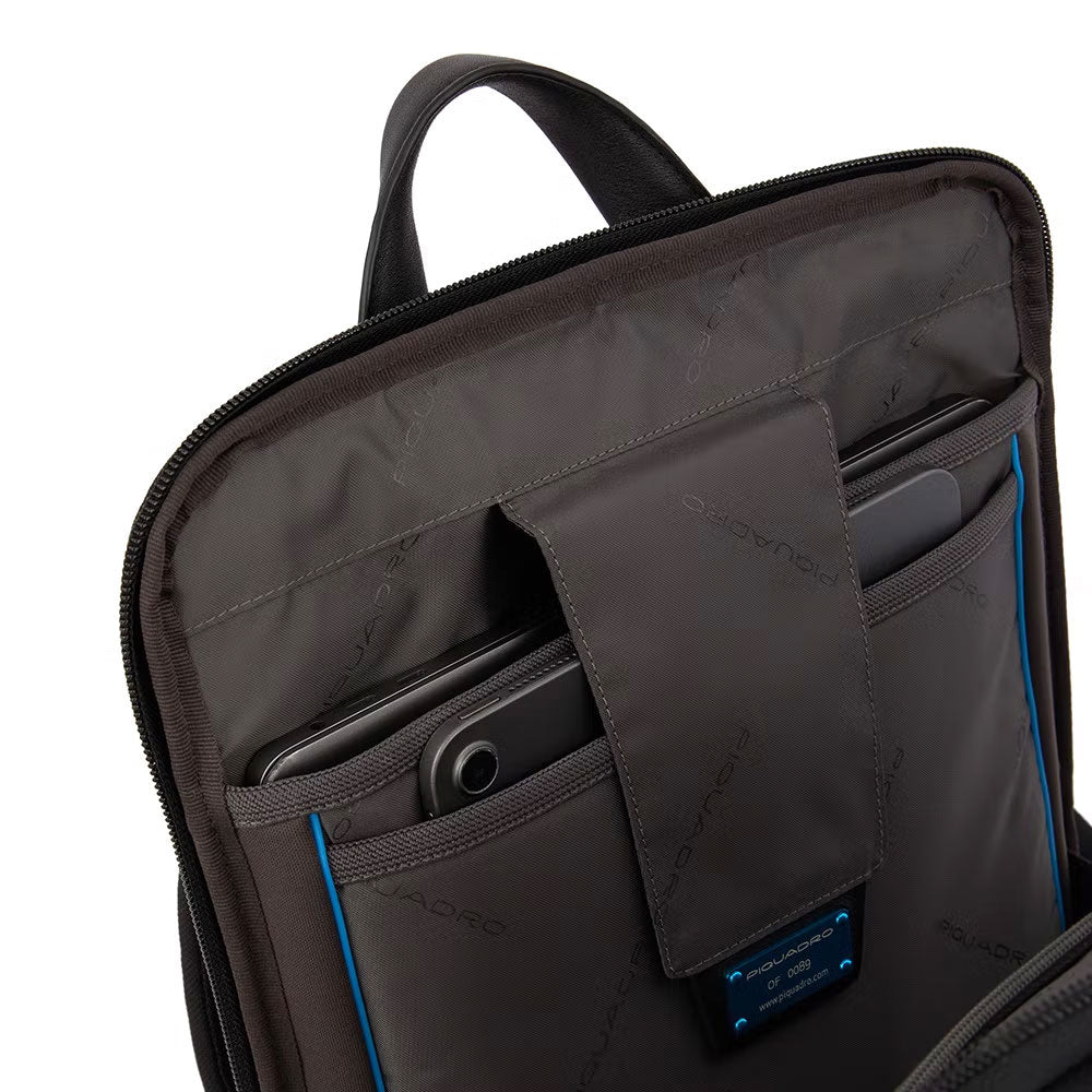 Zaino porta pc e iPad® Modularità Brief 2 in tessuto riciclato Piquadro