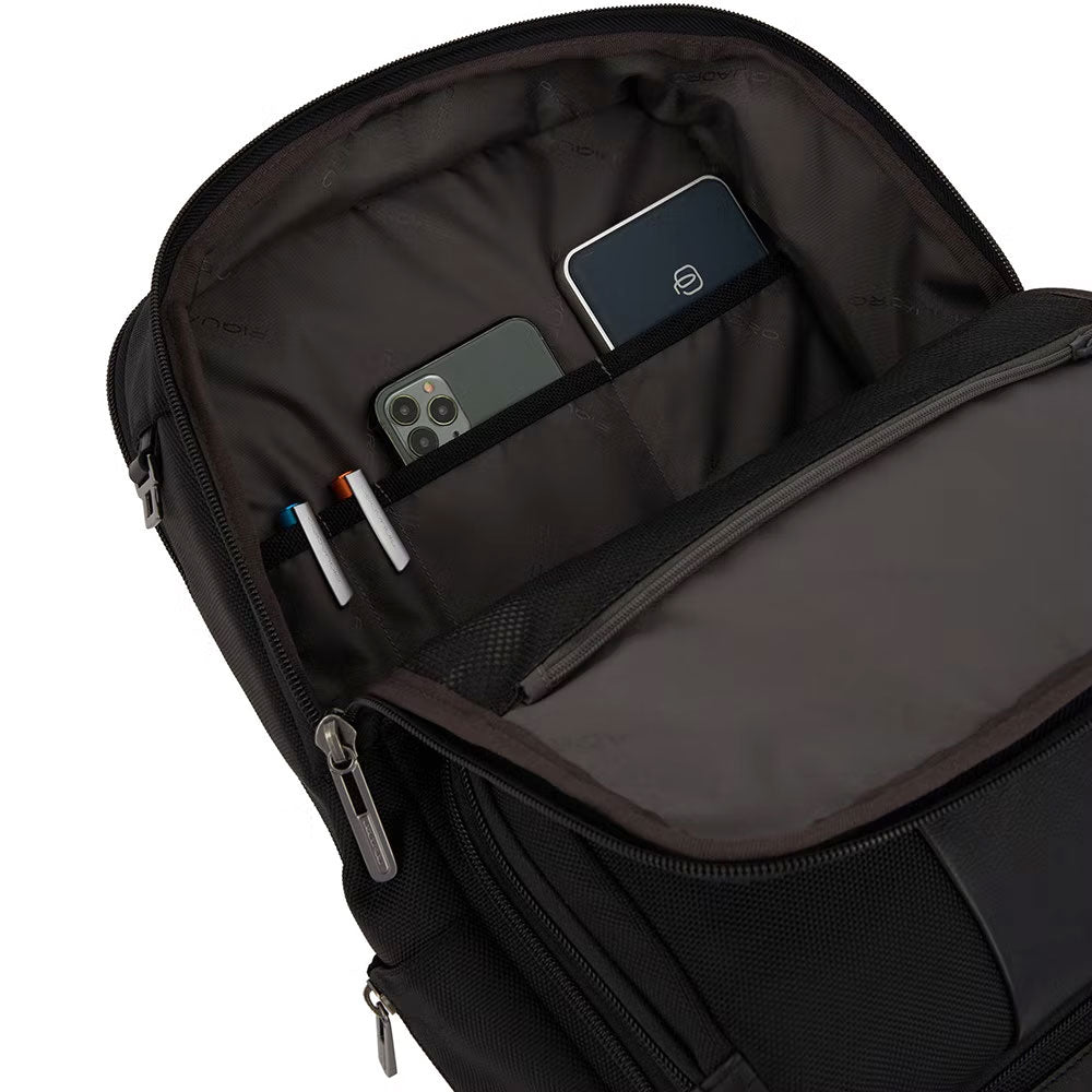 Zaino porta pc e iPad® Modularità Brief 2 in tessuto riciclato Piquadro