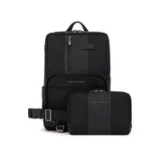 Zaino porta pc e iPad® Modularità Brief 2 in tessuto riciclato Piquadro