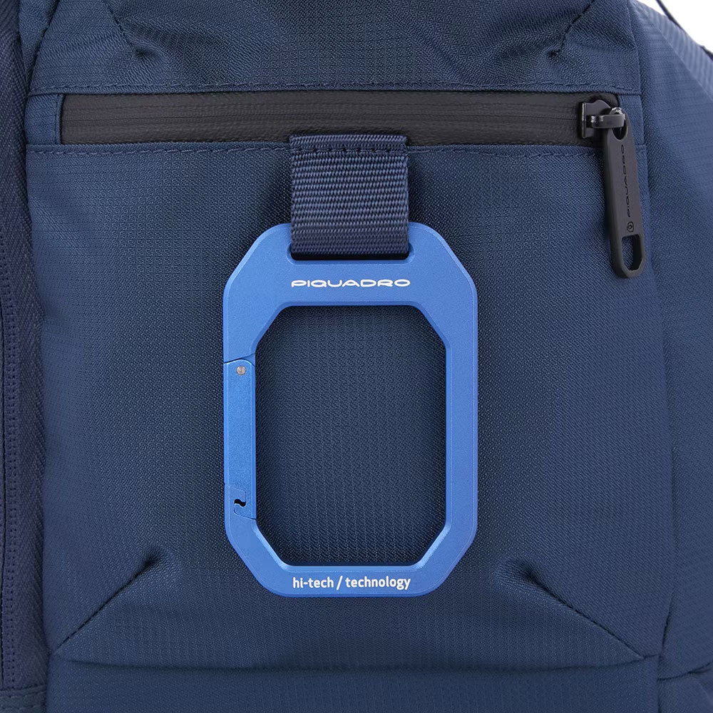 Zaino roll-up porta pc e iPad® Corner 2.0 in tessuto riciclato Piquadro