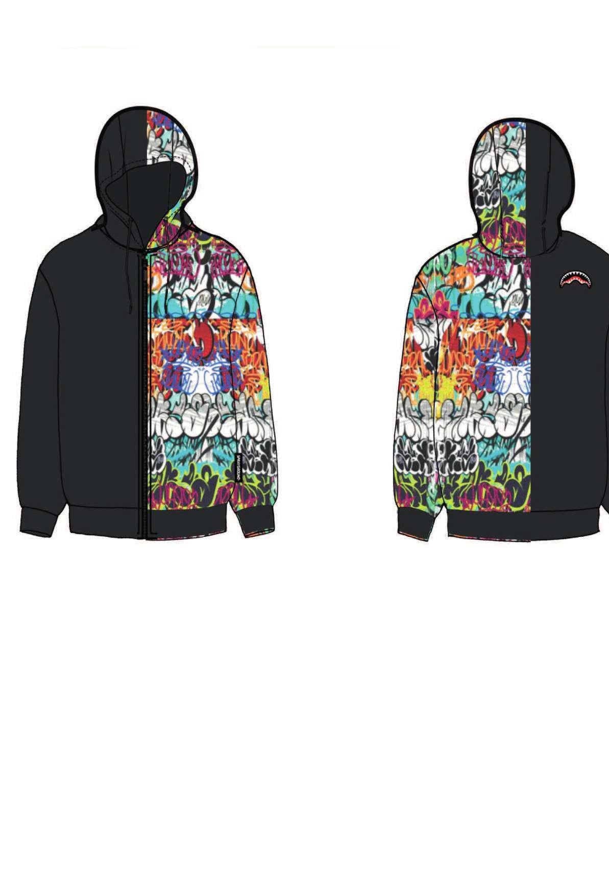 Half Graff Hoodie Sprayground