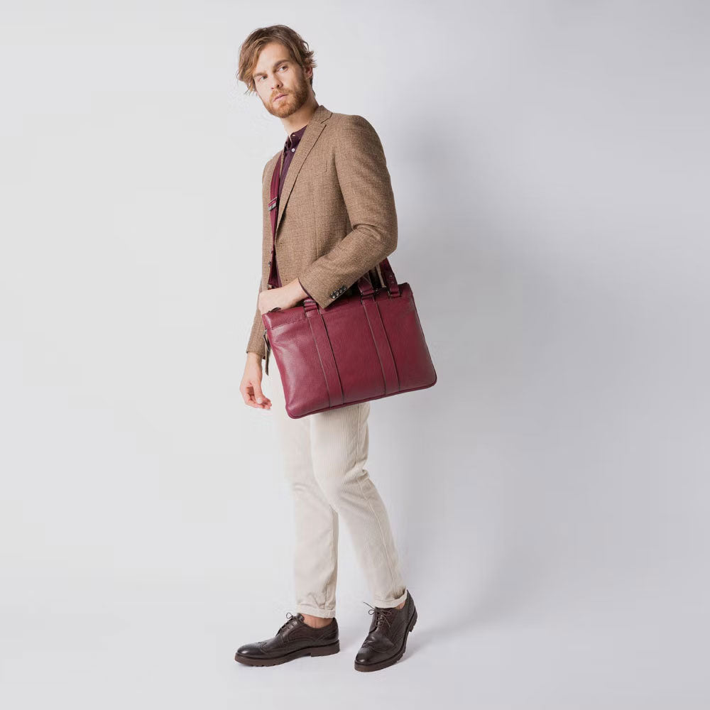 Slim expandable folder Modus Special in leather Piquadro