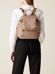 Borbonese Medium Eco Line Backpack