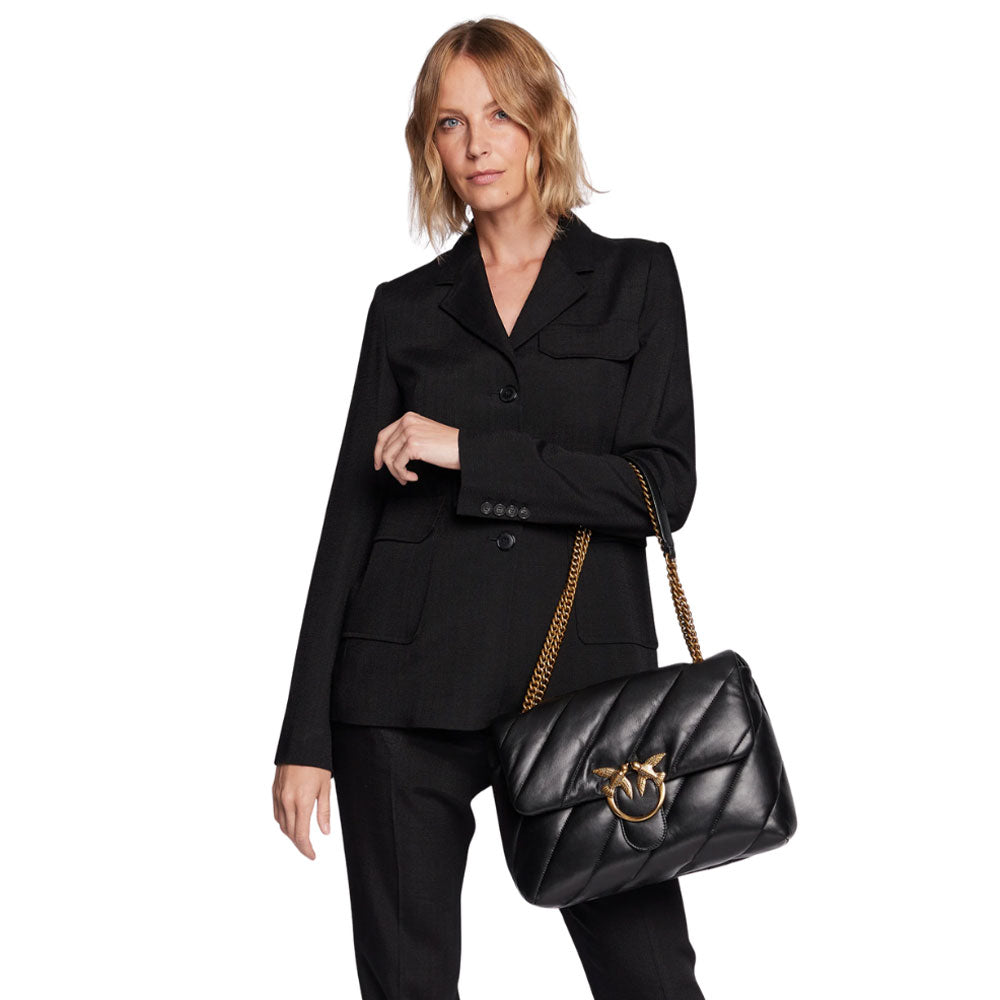 Pinko Love Big Puff Maxi Quilt Bag