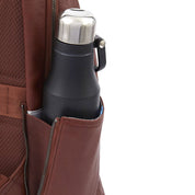 Black Square Piquadro small laptop and iPad® backpack