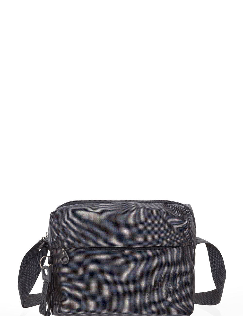Mandarina Duck Borsa Crossover MD20 in beige with shoulder strap, stylish women's shoulder bag accessory.