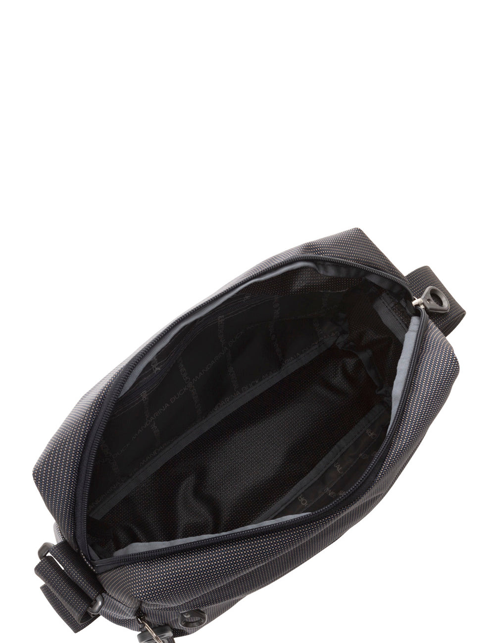 Mandarina Duck Borsa Crossover MD20 donna, stylish shoulder bag with adjustable strap and sleek design, suitable for everyday use.