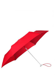 Samsonite Alu Drop S unisex umbrella with a sleek silver aluminum handle and compact canopy for rain protection.