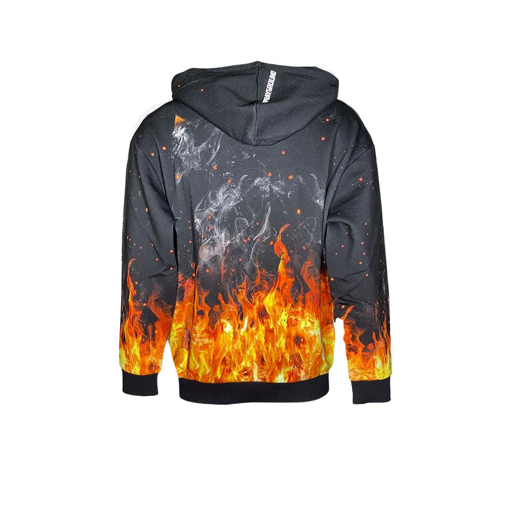 Shark On Fire Hoodie Sprayground