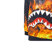 Shark On Fire Hoodie Sprayground