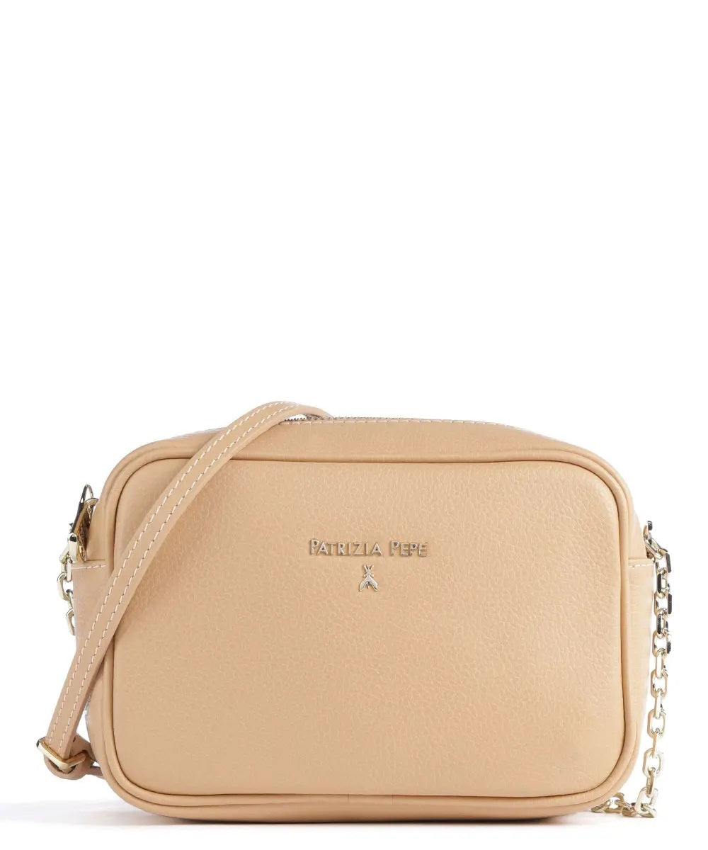 Borsa a tracolla in pelle Patrizia Pepe - MYLILLY