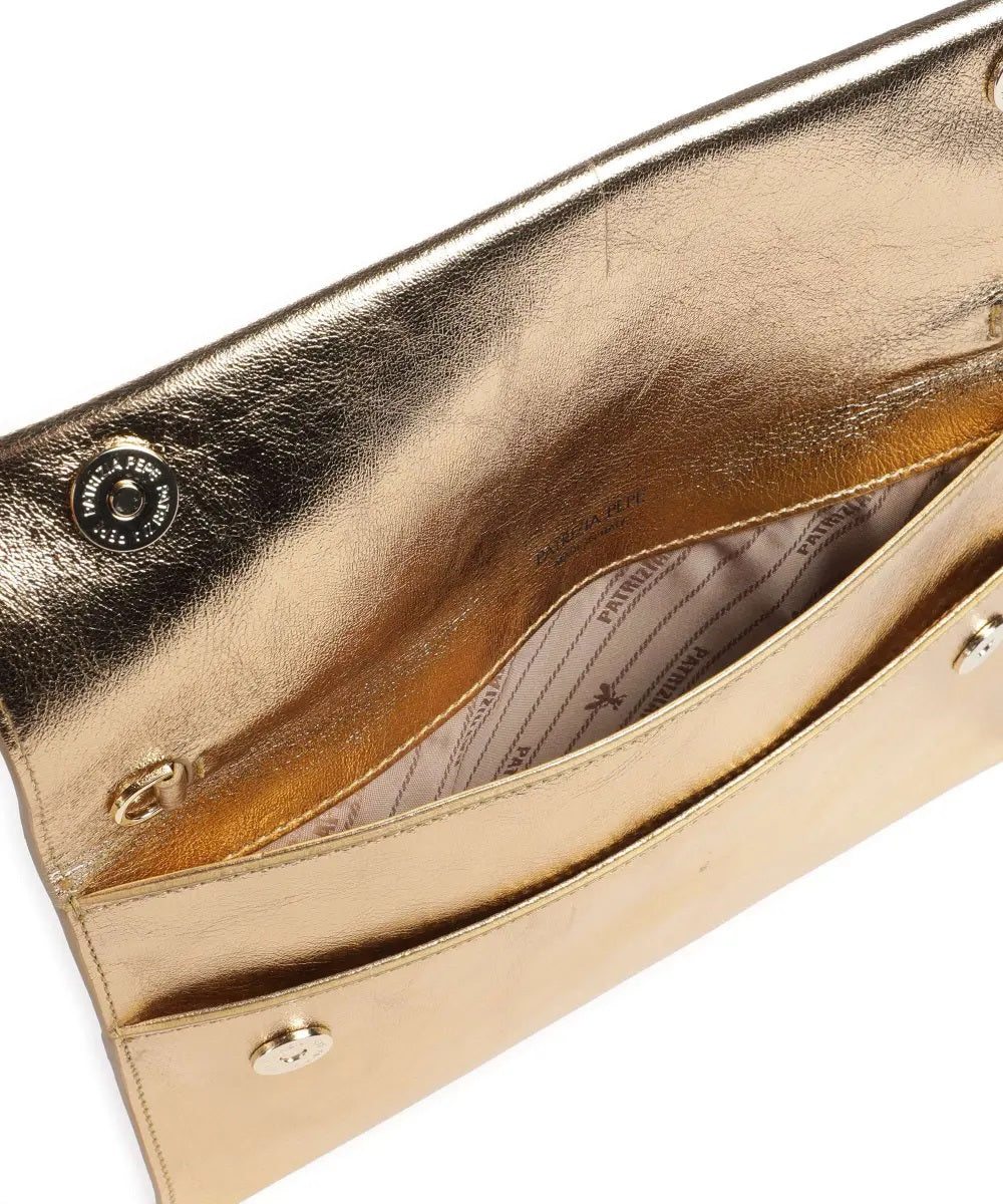 Patrizia Pepe Fly Leather Clutch
