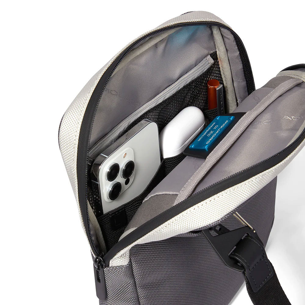 Piquadro Brief 2 11" iPad Crossbody Bag