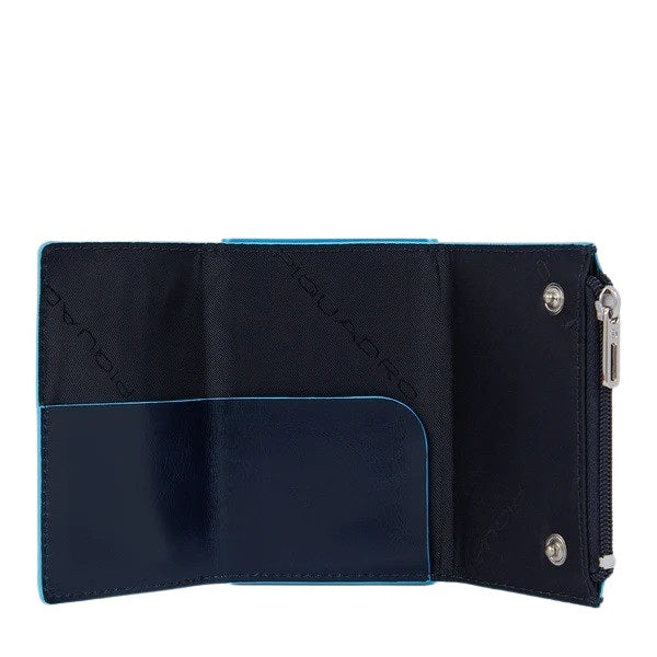 Compact wallet Blue Square Piquadro