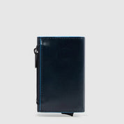 Piquadro Blue Square card holder