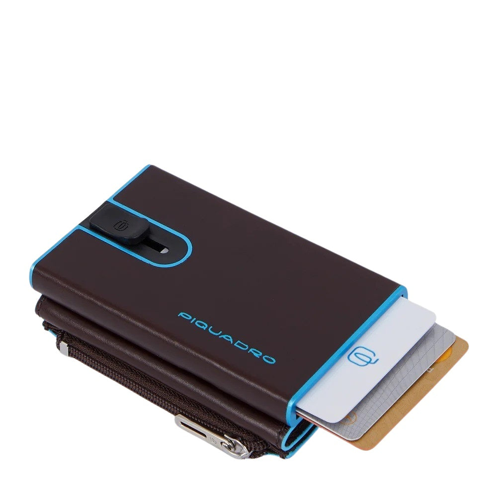 Compact wallet Blue Square Piquadro