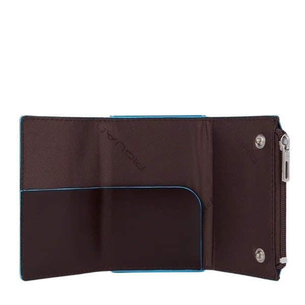 Compact wallet Blue Square Piquadro