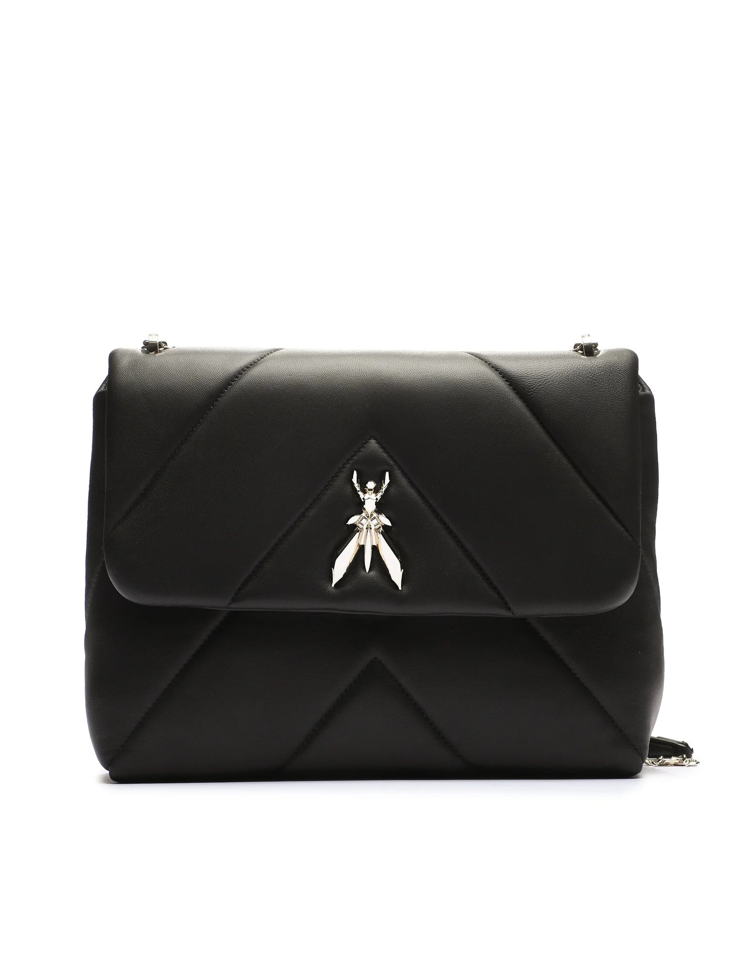 Borsa a spalla Fly Padded in pelle Patrizia Pepe - MYLILLY