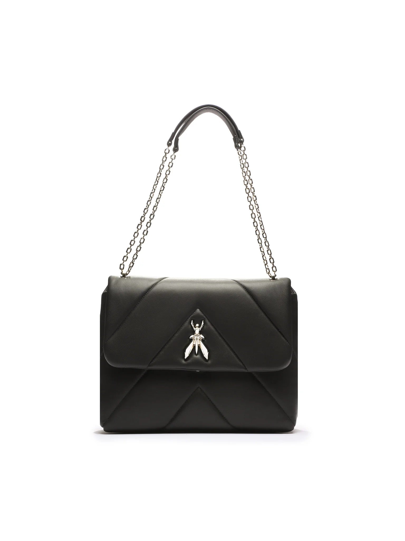 Borsa a spalla Fly Padded in pelle Patrizia Pepe - MYLILLY