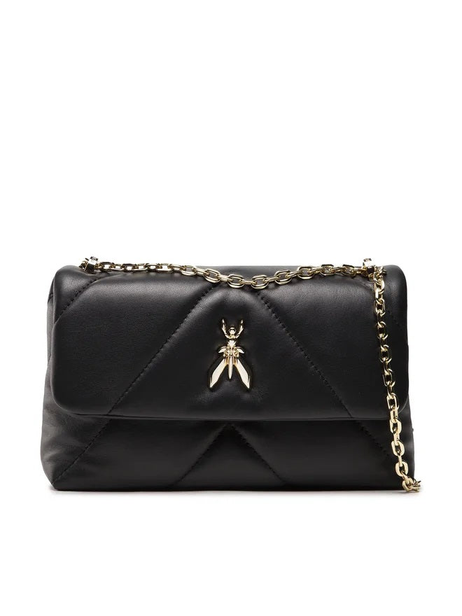Borsa a spalla Fly Padded in pelle Patrizia Pepe