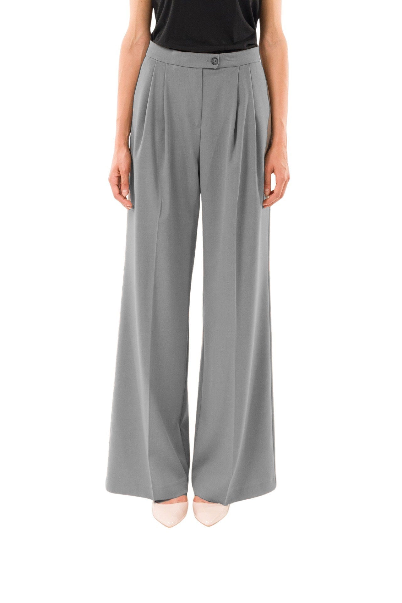 Pantalone pinces ampio Kontatto