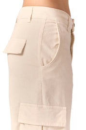 Pantalone cargo White Wise