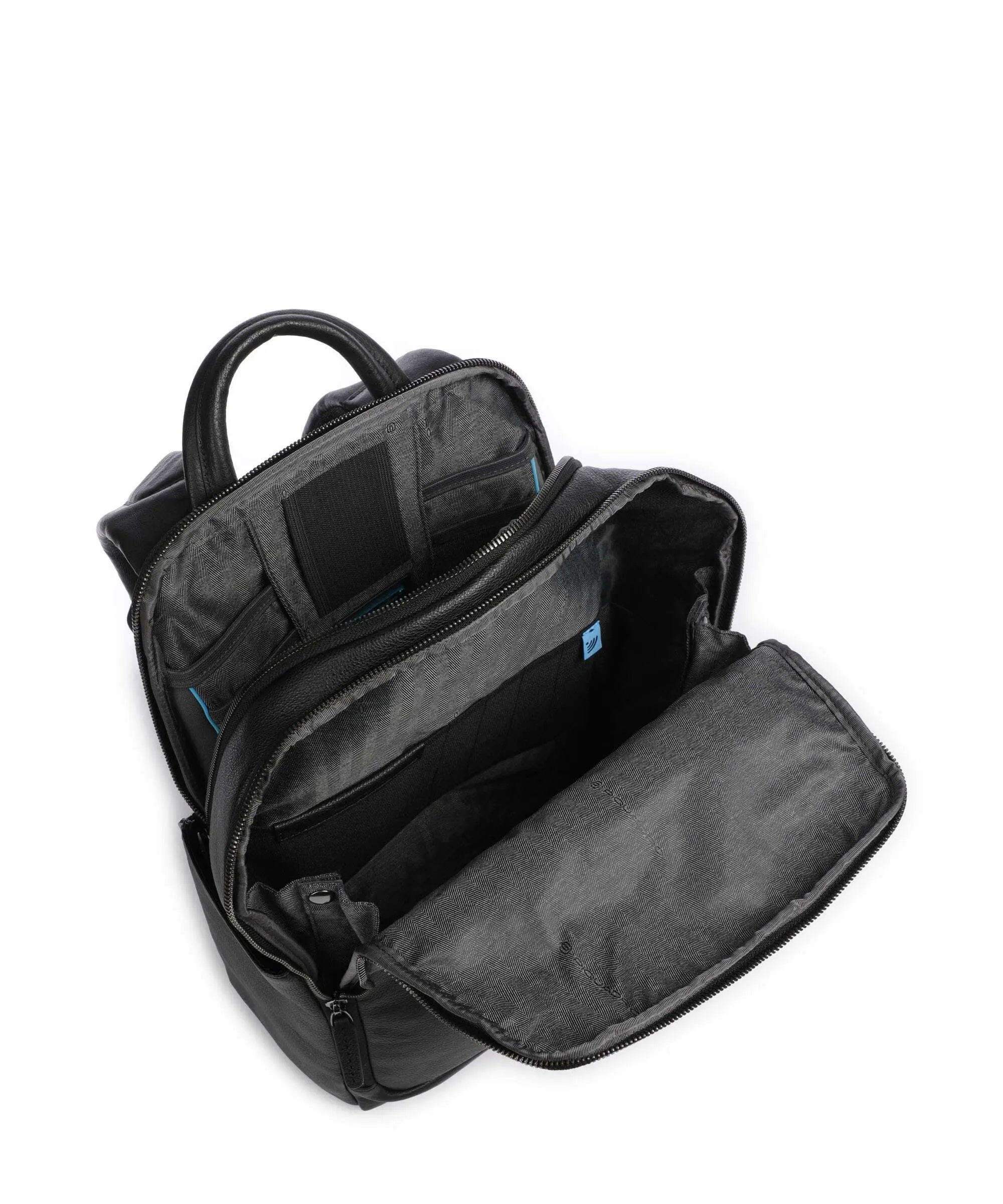 Black Square backpack for 14`` laptop Piquadro
