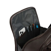 Black Square backpack for 15.6" laptop Piquadro