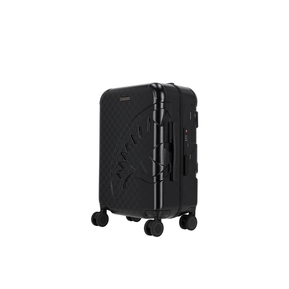 Half Spritz Black/Grey Check Carry-on Luggage Sprayground