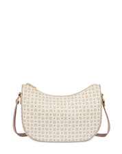 Pollini Hobo Bag Heritage in soft leather, stylish shoulder bag for women with modern design and elegant craftsmanship.