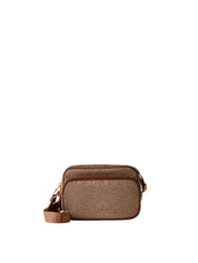Small eco-friendly Borbonese camera case with compact design, perfect for lightweight carrying and stylish protection.