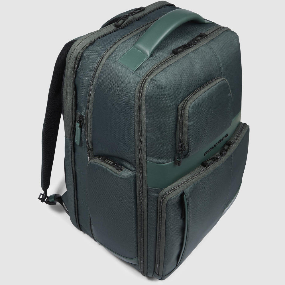 Piquadro Wollem travel backpack for 17`` laptop and 12.9`` iPad