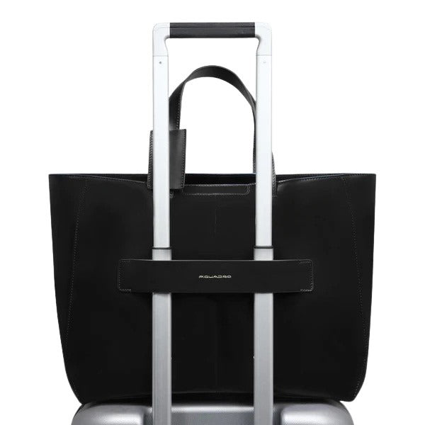 Shopping Bag porta Pc 15.6`` Blue Square Piquadro